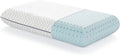 WEEKENDER Gel Memory Foam Pillow - Standard Size - Medium Firm Feel - Neck and Shoulder Support - Side & Back Sleepers - Home, Hotel, & Hospital Essentials - CertiPur Certified (Pack of 6)