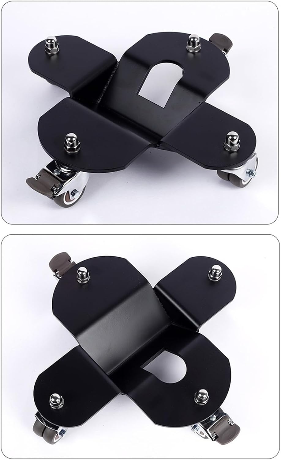 3PCS Grand Piano Trolley Auxiliary, Heavy Duty Universal Mobile Base with 4 Wheels, Thickened Steel Plate, 800 kg Load Capacity, Furniture Dollies for Grand Piano, Refrigerator Cabinet