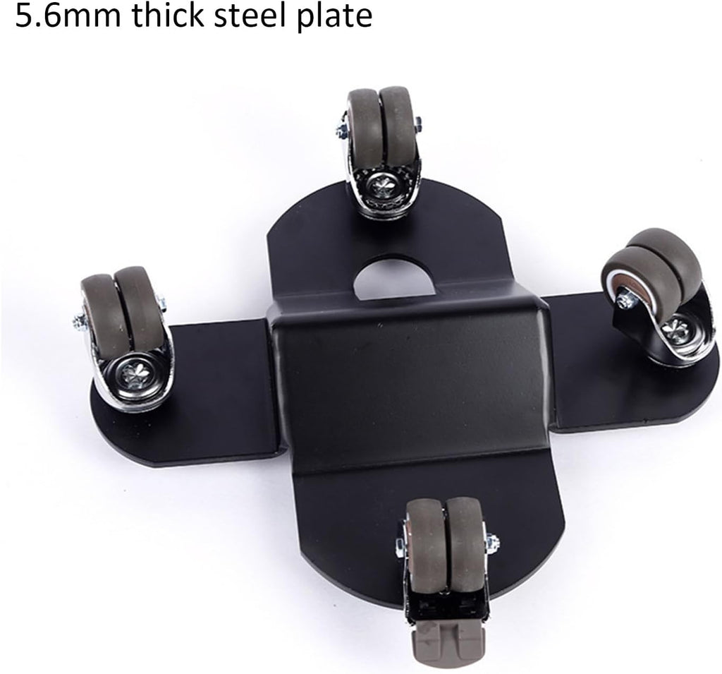 3PCS Grand Piano Trolley Auxiliary, Heavy Duty Universal Mobile Base with 4 Wheels, Thickened Steel Plate, 800 kg Load Capacity, Furniture Dollies for Grand Piano, Refrigerator Cabinet