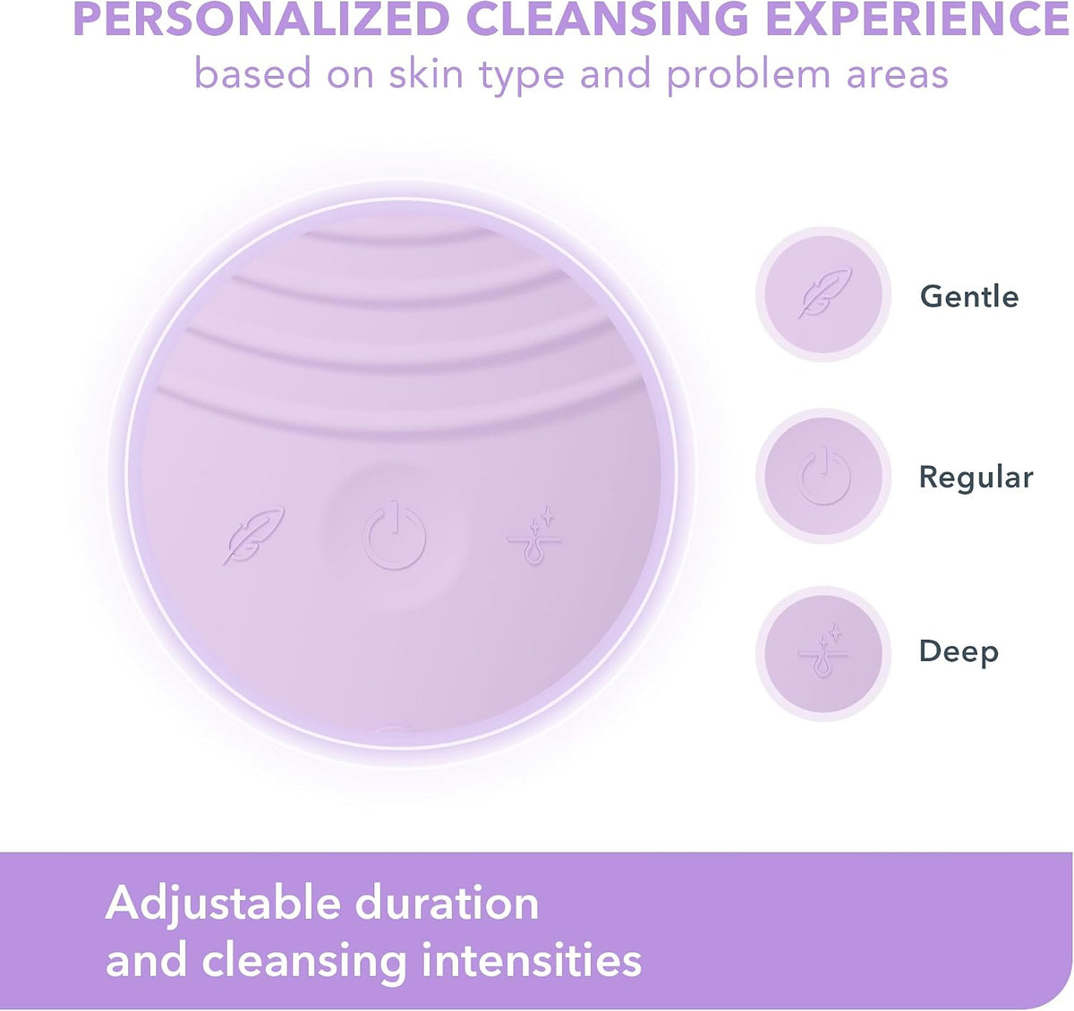 FOREO LUNA 4 Face Cleansing Brush - Firming Face Massager - Anti Aging Care - Enhances Absorption - Simple Skin Care Tools - Sensitive Skin