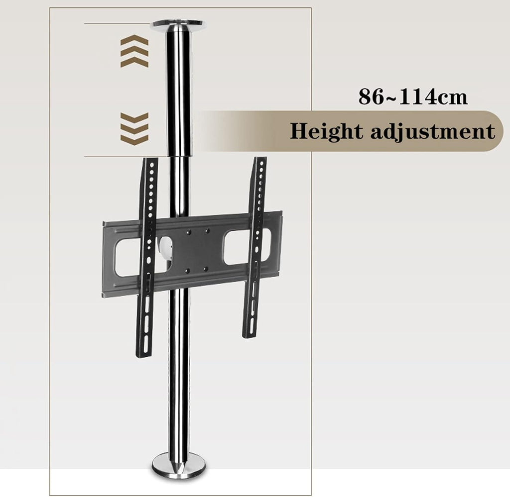 Universal TV Stand TV Stand Base Partition Wall Floor TV Rotating Bracket Height Adjustable LCD TV Stand 32'-55' Tilting TV Mount Base, Max 400x400mm, 99 Lbs Tv Stand Mount