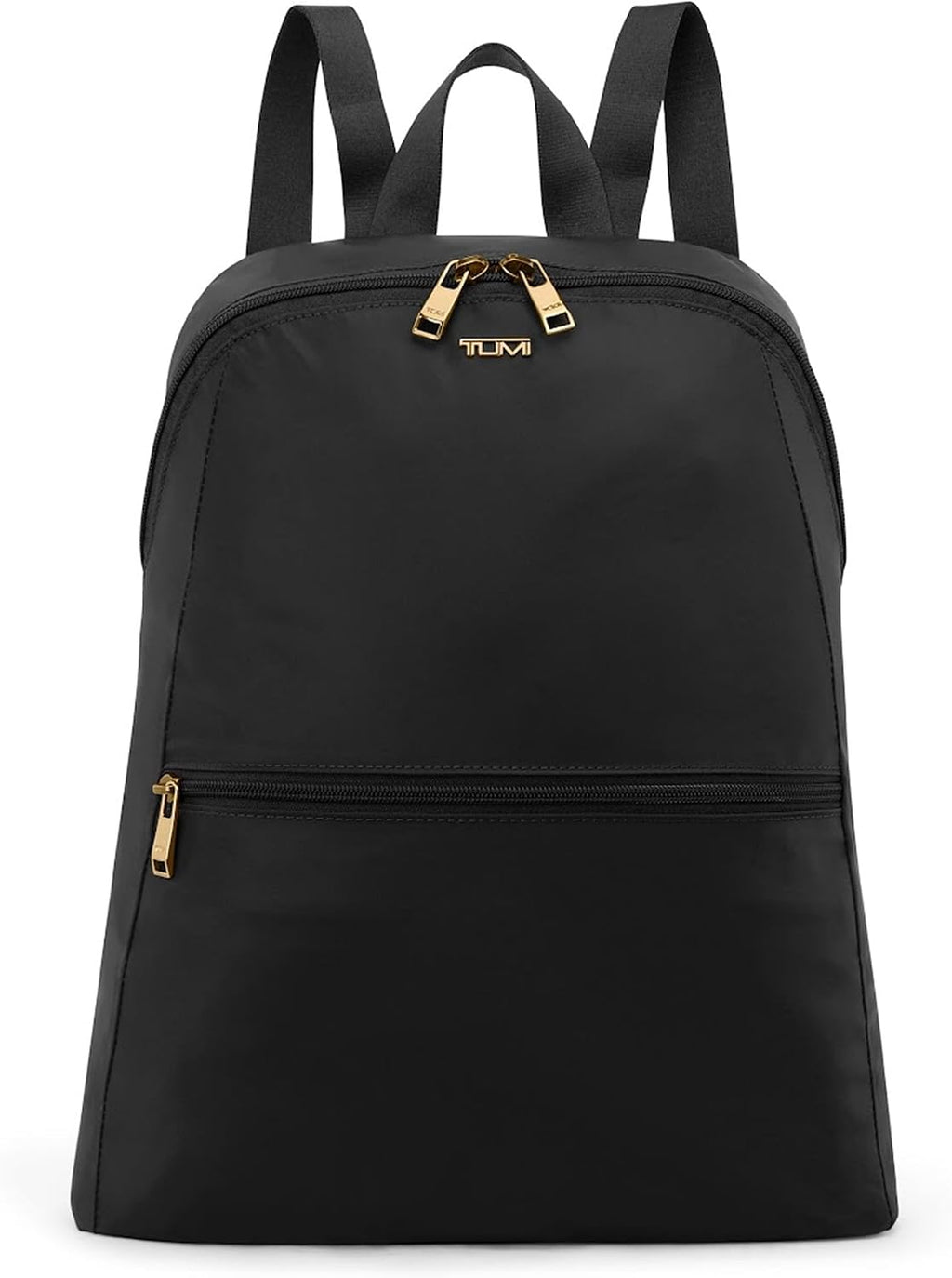 TUMI - Just In Case Foldable Backpack - Lightweight, Compact Travel Backpack - For One Bag Travel - 15.5' X 12.3' X 4.5' - Black with Gold Hardware