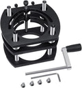 Router Lift and Aluminum Router Plate W/Sliding Fence and Miter Gauge for Wood Router Trimming Machine Working Benches DIY Tool(Black Router Lift)