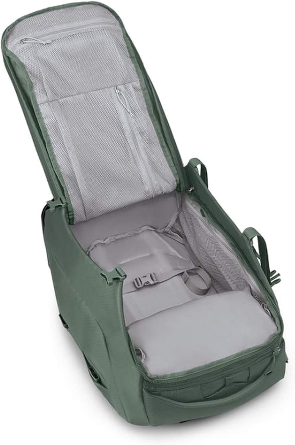 Osprey Sojourn 22'/45L Wheeled Travel Backpack with Harness, Koseret Green