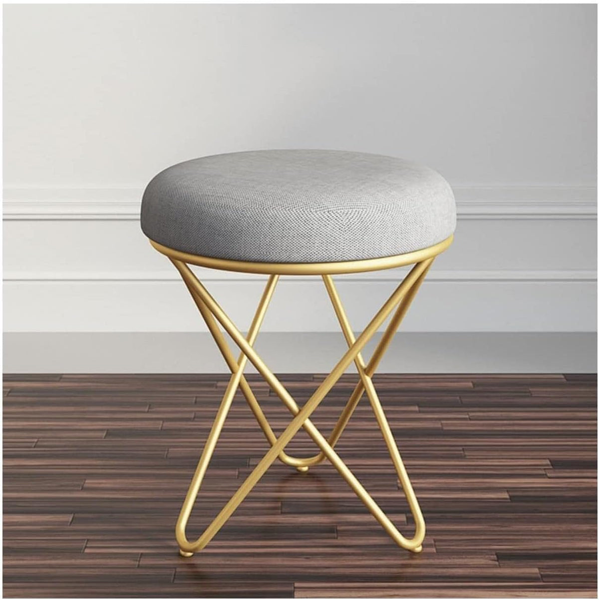Piano Stool, Vanity Benches Footstools, Makeup Seat, Garden Stools, Dressing Stools, Desk Stools(Black-1)