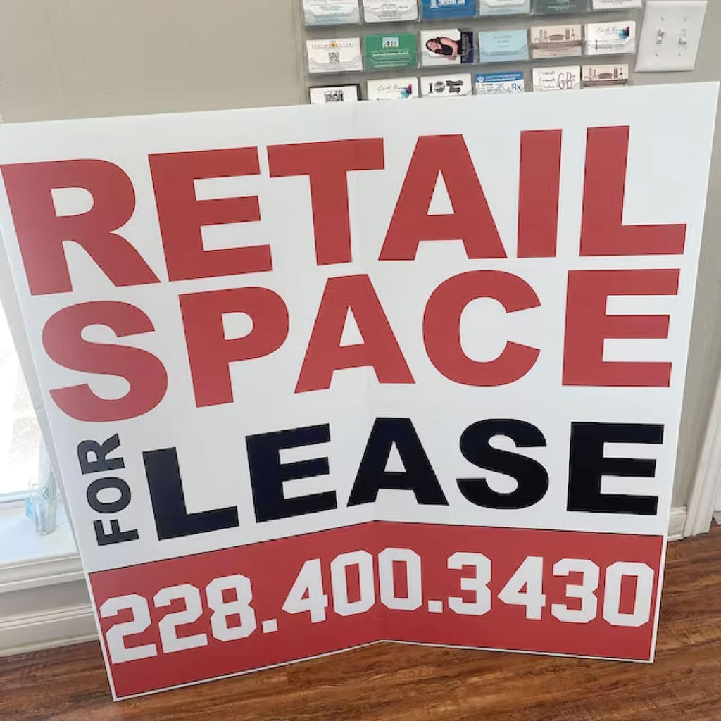 Custom Billboard Sign, Extra Large Yard Sign, 48 x 48 inch (4ft x 4ft), Outdoor, Weatherproof Corrugated Plastic (5)