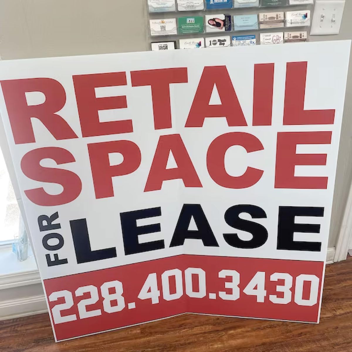 Custom Billboard Sign, Extra Large Yard Sign, 48 x 48 inch (4ft x 4ft), Outdoor, Weatherproof Corrugated Plastic (5)