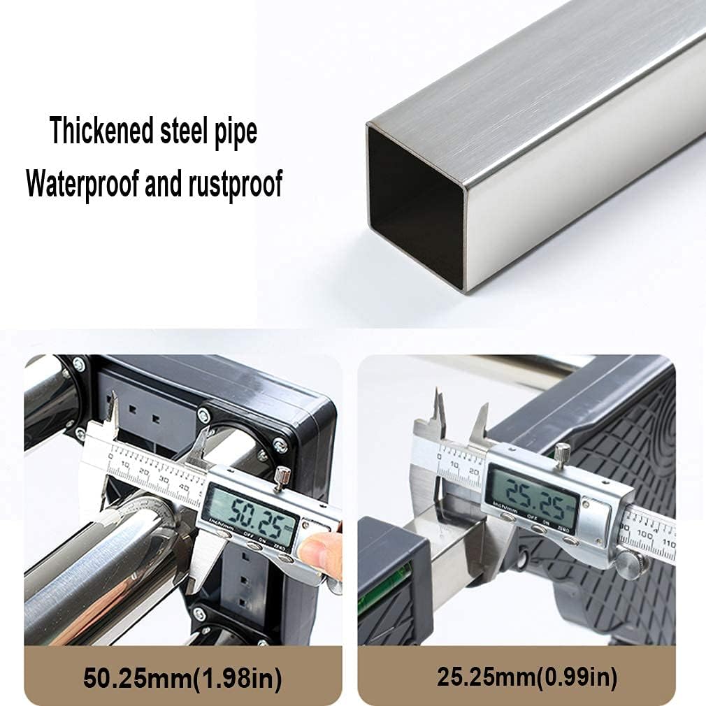 Mobile Roller Base with Lockable Wheels Washing Machine Stand Fridge Stand 42-60cm can choose Universal Dryer/Refrigerator Pedestal Prevent Scratch Dent Moisture Proof ( )