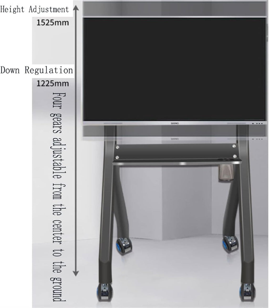 Universal Tv Stand Tv Stand Base Tv Stand Home Floor-to-Ceiling Mobile Tvs Stand Office Conference Room 65/75/85/98 Inch Display Integrated Vertical Stand Tv St,