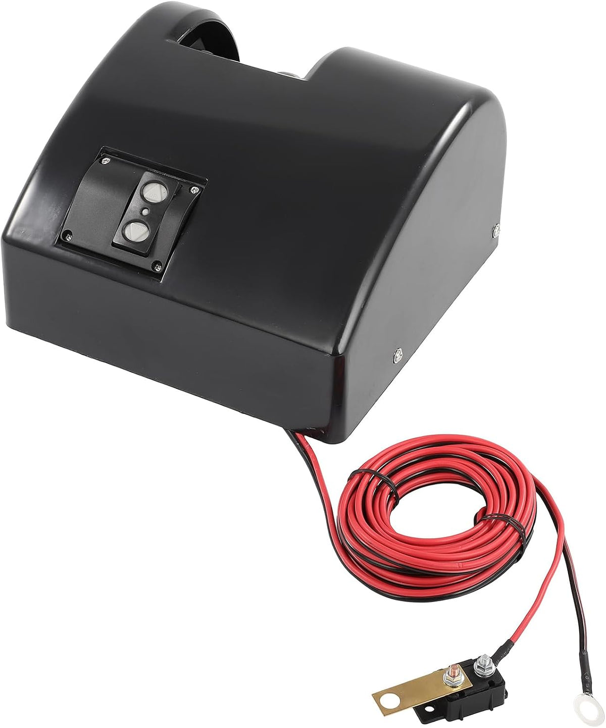 Includes Anchor Roller 25 lb Capacity 100 ft Braided Anchor Rope Electric Boat Anchor Winch for Saltwater Boats 12V Wireless Remote Control Suitable for 20 Foot Boats and Trailers