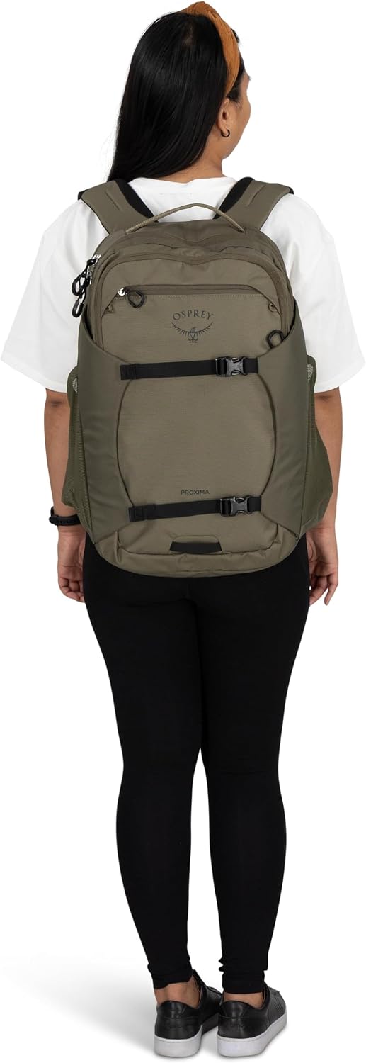 Osprey Proxima 30L Campus Laptop Backpack - Everyday Bag with Tech Storage, Bottle Pockets & Comfortable Carry, Earl Grey