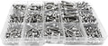 M1.6 M2 M3 M4 M5 304 Stainless Steel Allen Hexagon Hex Socket Cap Button Flat Head Screw Bolt Nut Set Assortment Kit for Road Bicycle, Mountain Bike, Auto Etc(M3M4M5-440pcs)
