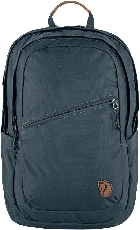 Fjällräven Raven 28 Backpack - Multi-Pocket Organization, Padded Support, Durable Fabric - Commuting, Travel, Navy