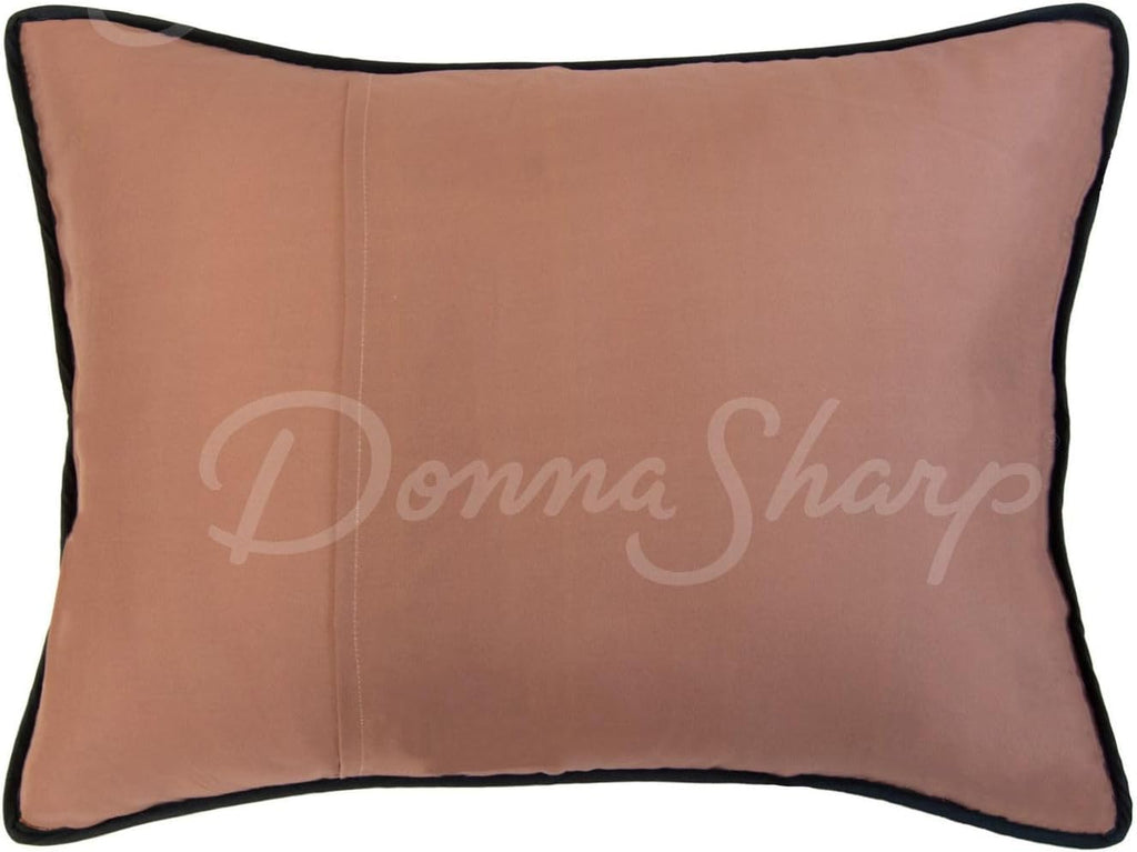 Donna Sharp Wildwood Lodge Polyester Quilt Bedding Set - 3-Piece King Size Quilt Set - Includes 110' x 96' Quilt and 20' x 36' Pillow Shams - Machine Washable