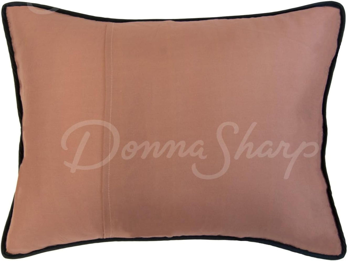 Donna Sharp Wildwood Lodge Polyester Quilt Bedding Set - 3-Piece King Size Quilt Set - Includes 110' x 96' Quilt and 20' x 36' Pillow Shams - Machine Washable