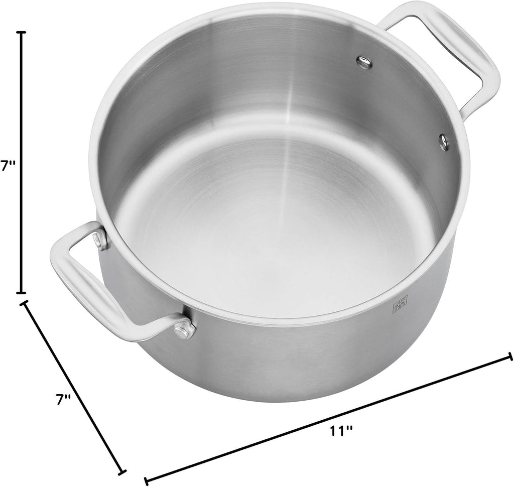 ZWILLING Spirit 3-ply 6-qt Stainless Steel Dutch Oven