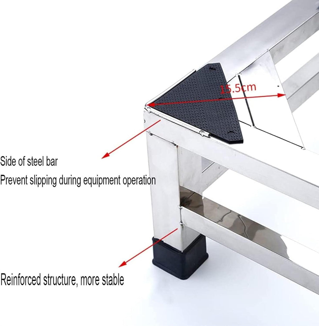 Adjustable Washing Machine Base Washing Machine Stand BaseWashing Machine Stand Base Heavy Duty 4 Legs Holder Bracket Height 15cm/20cm Universal Fridge zer Stand Base for