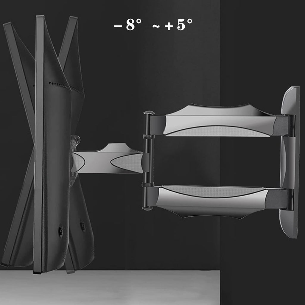 Universal TV Stand TV Stand Base 32'-58' Three-arm TV Swivel Bracket Full Motion TV Wall Mount Bracket Extension Tilt Rotation, Holds Up to 62lbs, Max 400x400mm Tv Stand Mount