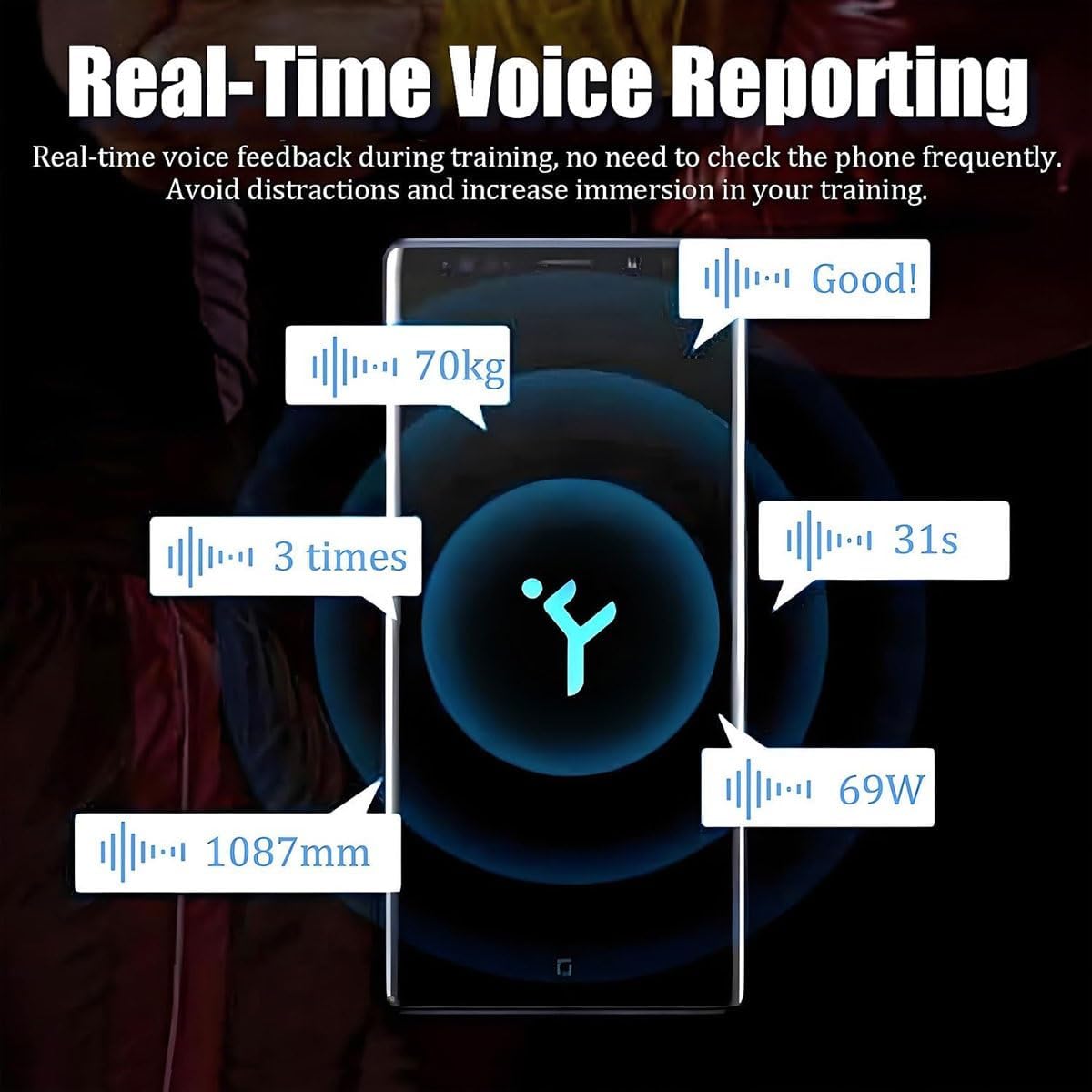 Portable Velocity Based Training Tool Device,Speed and Strength Linear Encoder with App Control,Vbt Linear Position Transducers for Gym,50h Battery & Realtime Training Data Tracking