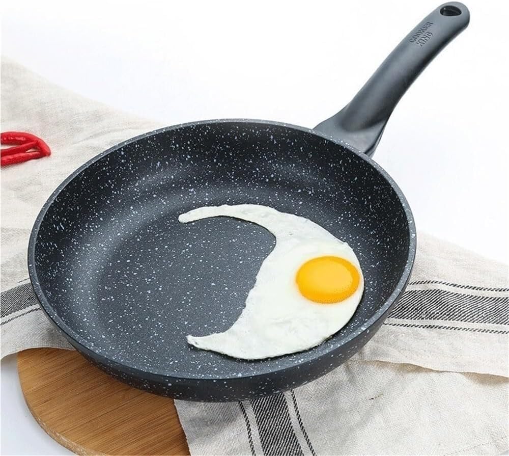Non-Stick Frying Pan, Stone Skillet for Gas & Induction Cookers, Omelette, Steak, Egg, and Sauciers, Oven Safe, Dishwasher Safe