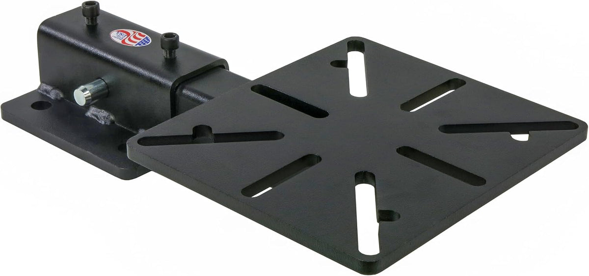Trick-Tools Versa-Mount Vise and Grinder Table Mount, Workbench Receiver Hitch Style Tool Stand, Made in The USA