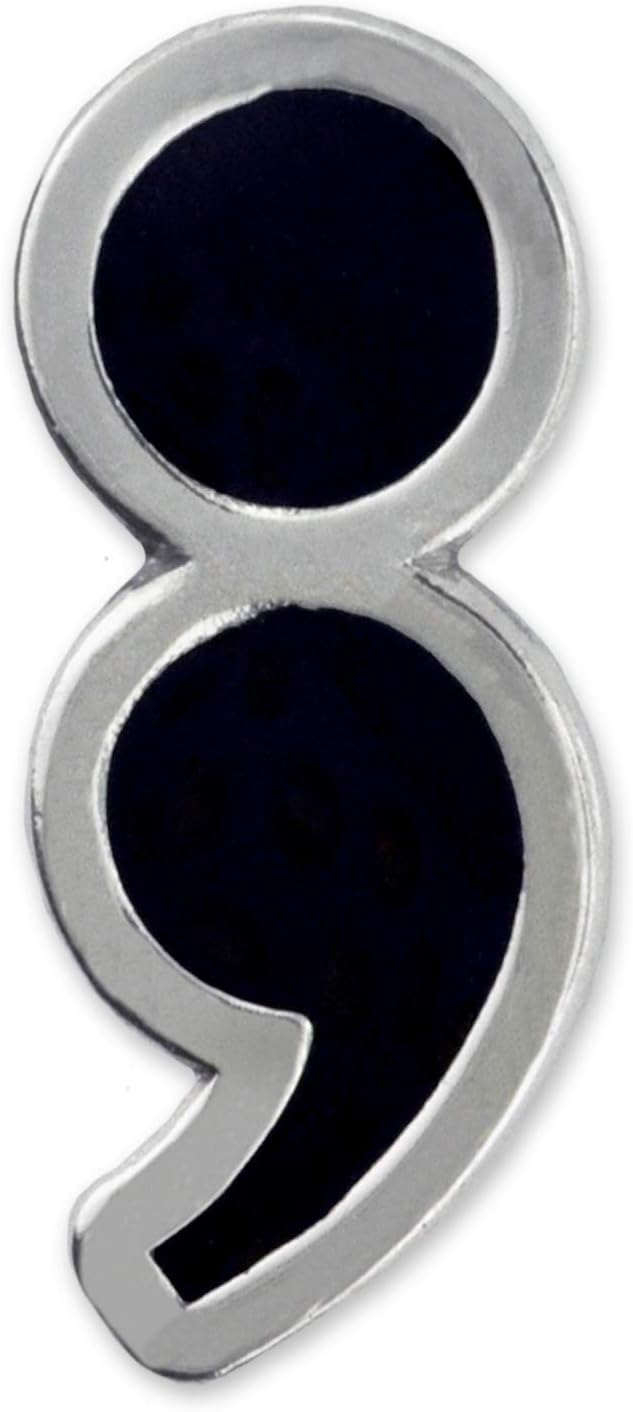 PinMart's Suicide Prevention And Mental Health Awareness Enamel Lapel Pin - Enamel Pin Set and Lapel Pins Bulk for Backpacks, Bags, Hats, or Lanyards Pins