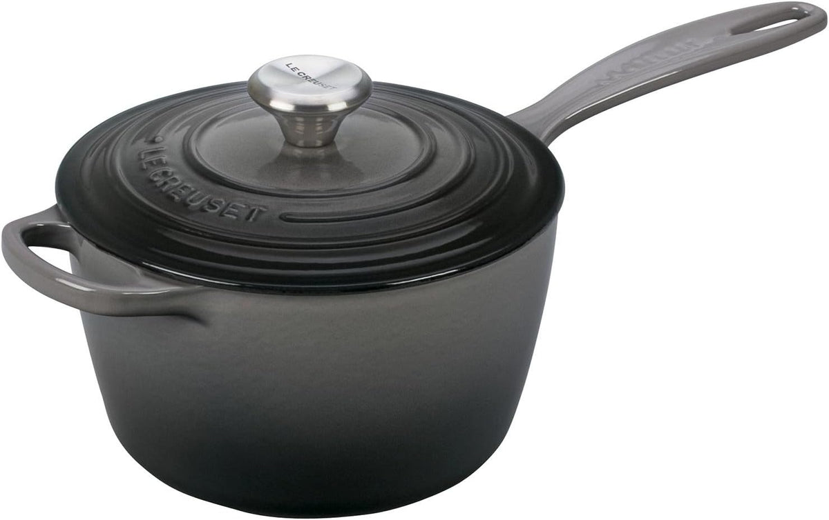 Le Creuset Enameled Cast Iron Signature Saucepan, 2.25 qt., Oyster