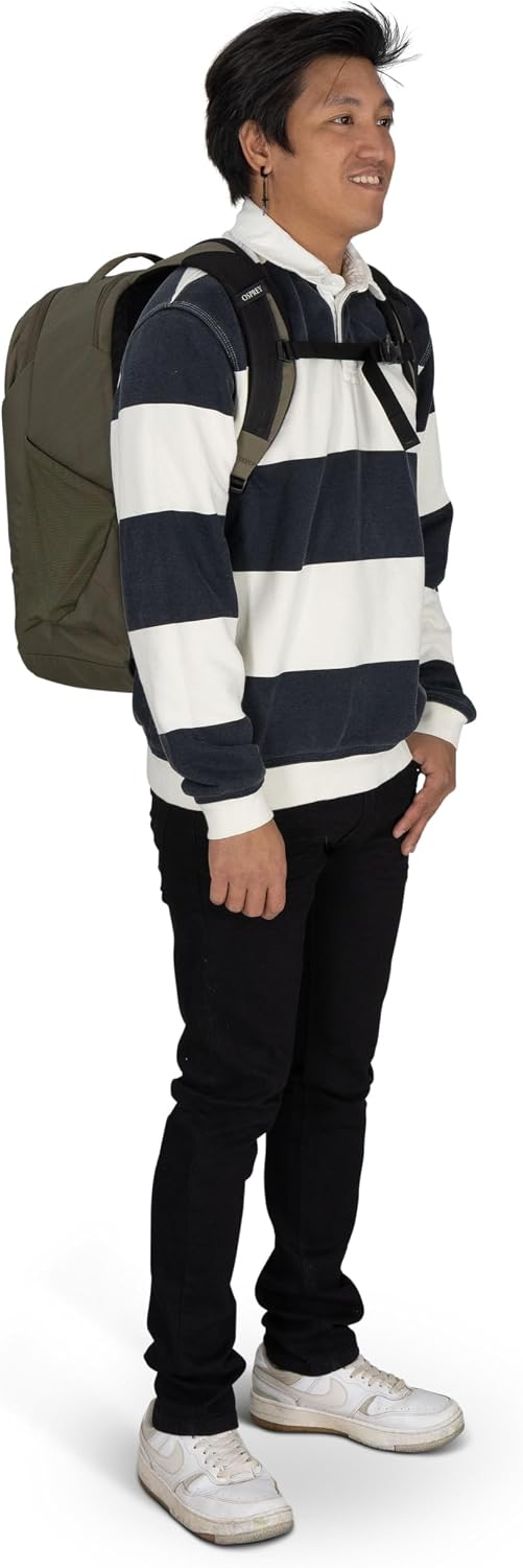 Osprey Proxima 30L Campus Laptop Backpack - Everyday Bag with Tech Storage, Bottle Pockets & Comfortable Carry, Earl Grey