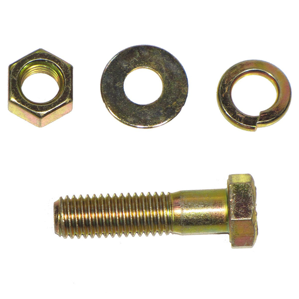 NEF Grade 8 Nut Bolt Washer Assortment, Hex Head Cap Screws, Flat and Lock Washers, Hex Nuts, Coarse Thread, Set of 1025 Fasteners