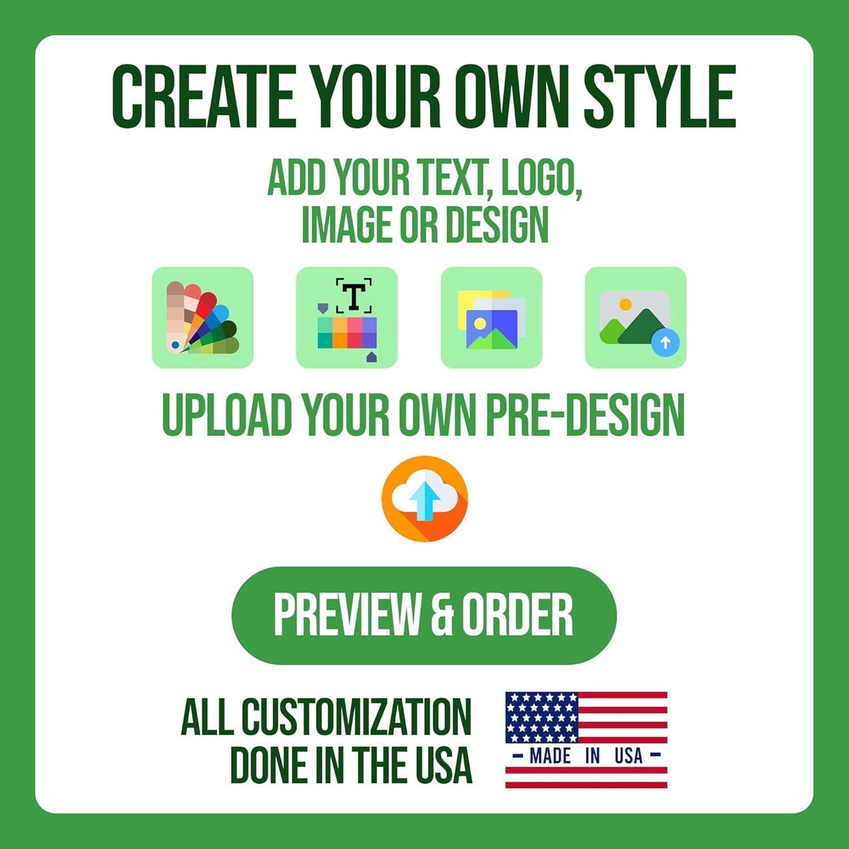 Custom Weighted Sidewalk Sign Display by BCB Print – 23x33 Outdoor Sign Holder with Custom Print | Heavy Duty Advertising Stand for Business, Storefront Use | Made in USA
