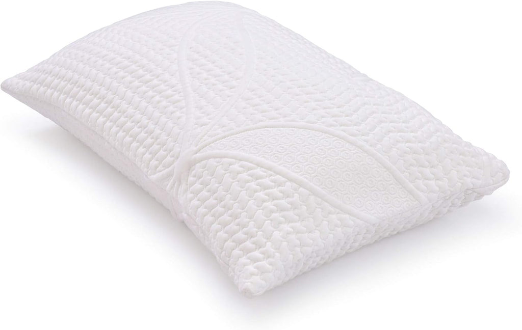 COOL GEL Chill Memory Foam 14-Inch Mattress with Pillow, CertiPUR-US Certified, Mattress in a Box, Twin, White