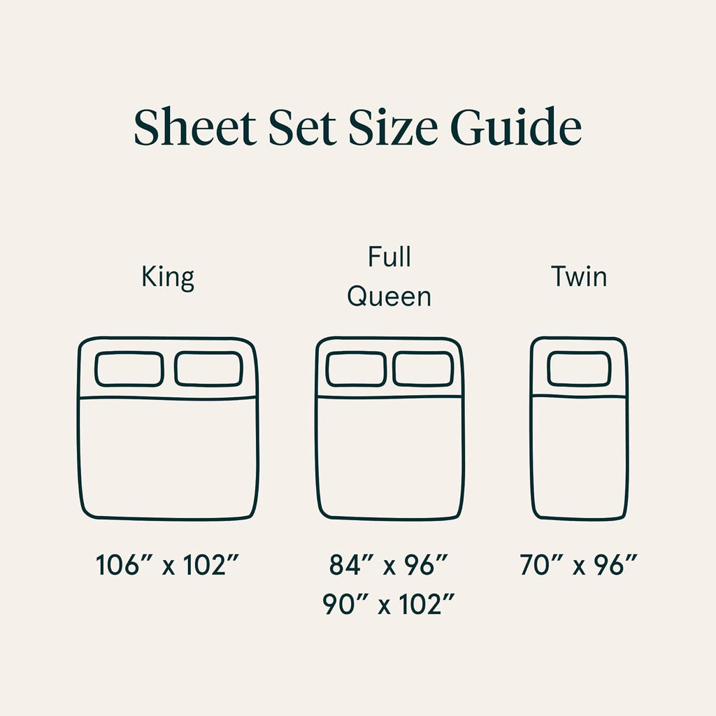 Tuft & Needle California King Percale Sheet Set – 100% Supima Cotton, Crisp & Cooling Sheets for Hot Sleepers, Breathable & Durable Hotel-Quality Bedding, Deep 16' Pockets, Oeko-Tex Certified, Cloud