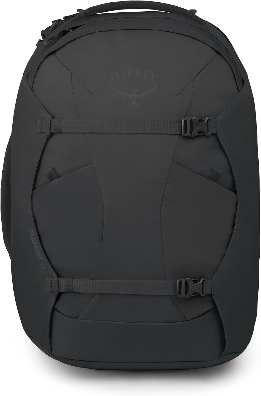 Osprey Farpoint 40L Men's Travel Backpack - Carry On Bag with Laptop Sleeve and Toiletry Pocket, Black