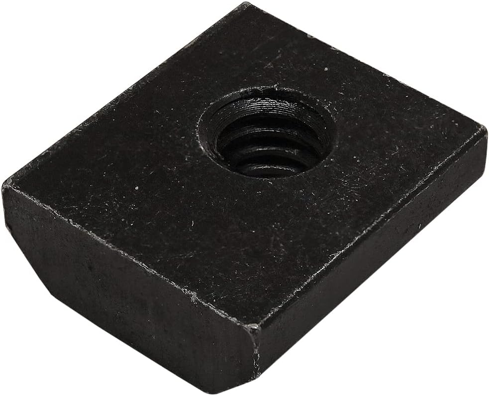 8020, 40-3202, 40 Series, 1/4-20 1/4 Steel Standard Slide in T-Nut - T Slot Accessories for 80/20 Aluminum Extrusion - Hardware Nuts (500 Pack)