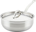 Hestan ProBond Forged - Professional Clad Stainless Steel Essential Pan, 3.5 Quart, Induction Compatible