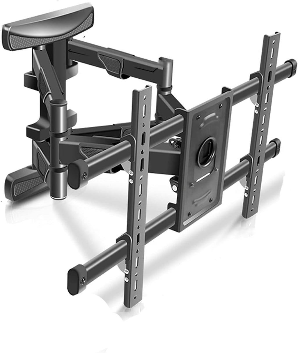Universal TV Stand TV Stand Base Full Motion Swivels Extension Tilt Rotation for Most 37-80 Inch TVs, Adjustable TV Wall Mount Bracket with Max VESA 600x400mm Up to 1270 Lbs Tv Stand Mount