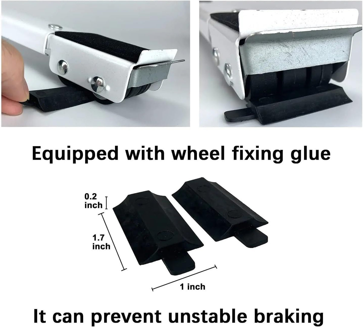Washing Machine Stand Movable Refrigerator Raised Base Mobile Roller Bracket Wheel Bathroom Kitchen Accessories Home Appliance(Black Suit)