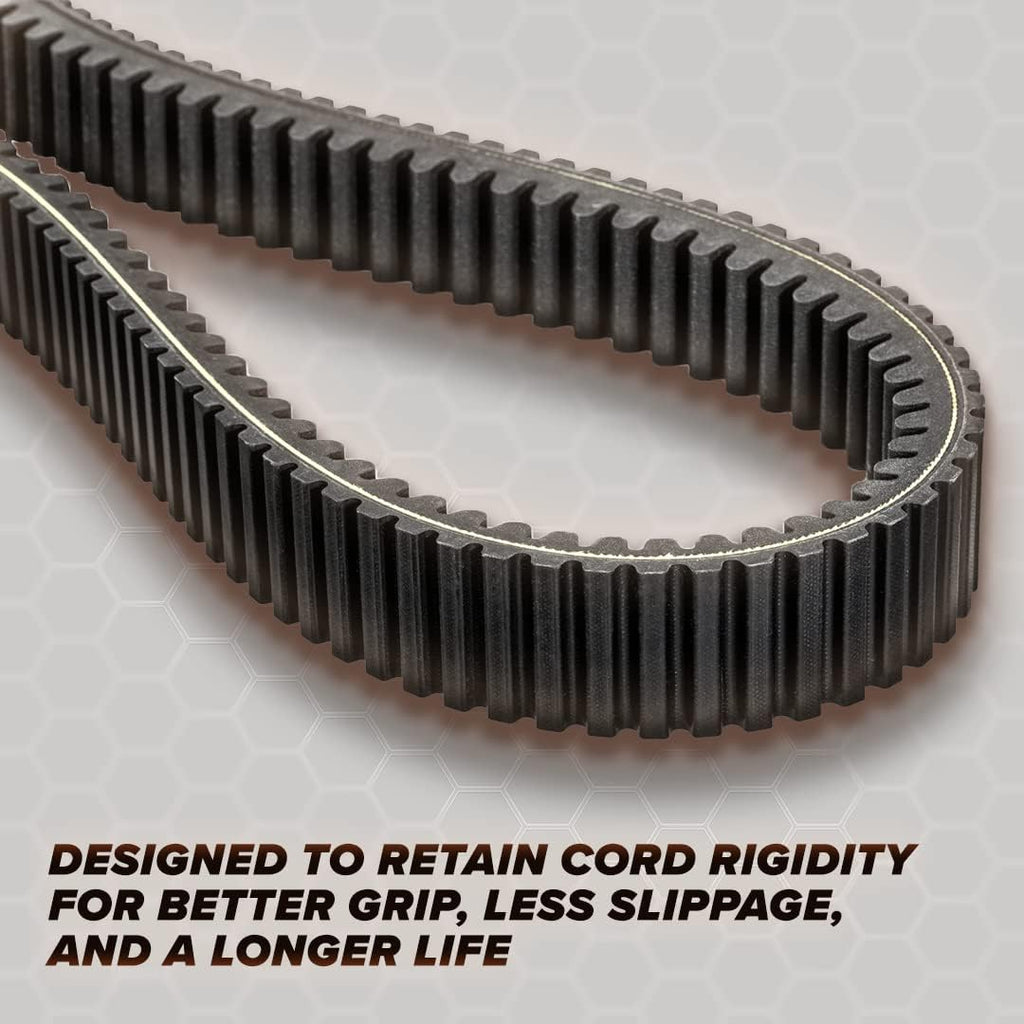SuperATV Heavy Duty Sand Storm CVT Drive Belt Compatible with Polaris RZR Models | Built to Perform in Extreme Heat, Dirt, and Dust | See Fitment
