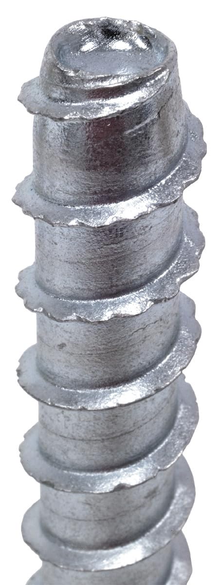Simpson Strong-Tie THDB62100H 5/8 Inch x 10 Inch, Hex Washer Head, Zinc Plated Titen HD Heavy-Duty Screw Anchor for Concrete, Easy Installation (Pack of 10)