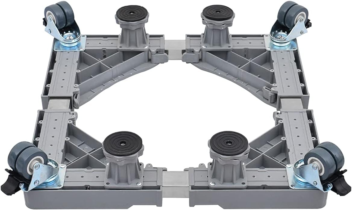 Washing Machine Stand Base Heavy Duty 4 Legs Refrigerator Holder Bracket Height 15cm/20cm Universal Fridge zer Stand Base for Dryer, ice Maker, cookers, Moisture Proof (