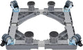 Adjustable Washing Machine Base Washing Machine Stand Base Heavy Duty 4 Legs Holder Bracket Height 15cm/20cm Universal Fridge zer Stand Base for Dryer, ice Maker, cookers,