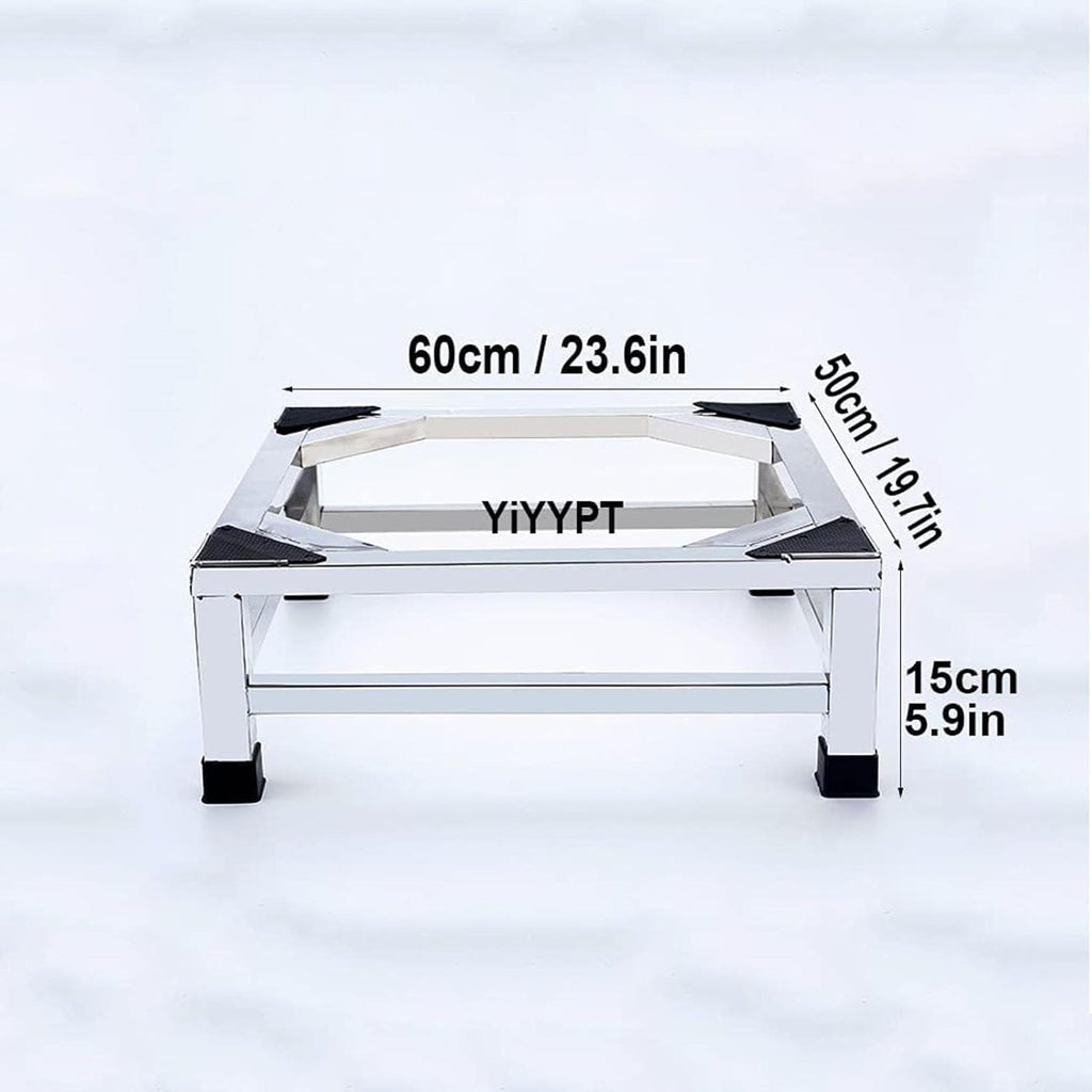 Adjustable Washing Machine Base Washing Machine Stand BaseWashing Machine Stand Base Heavy Duty 4 Legs Holder Bracket Height 15cm/20cm Universal Fridge zer Stand Base for