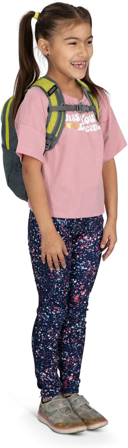 Osprey Daylite Jr. Kids' Commuter Backpack, Slate Grey/Tungsten
