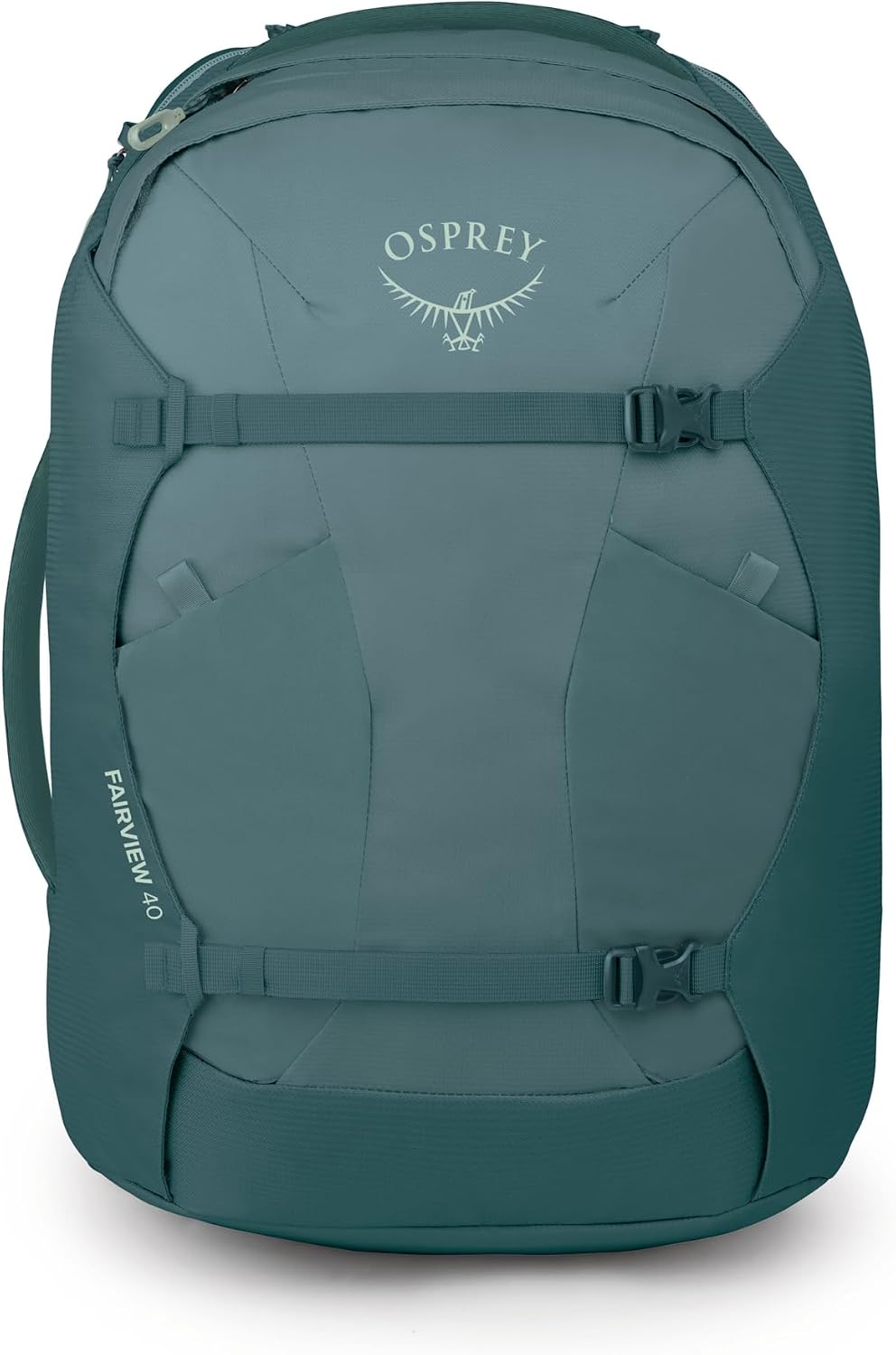 Osprey Fairview 40L Women's Travel Backpack - Carry On Bag with Laptop Sleeve and Toiletry Pocket, Cascade Blue-Torrent Blue