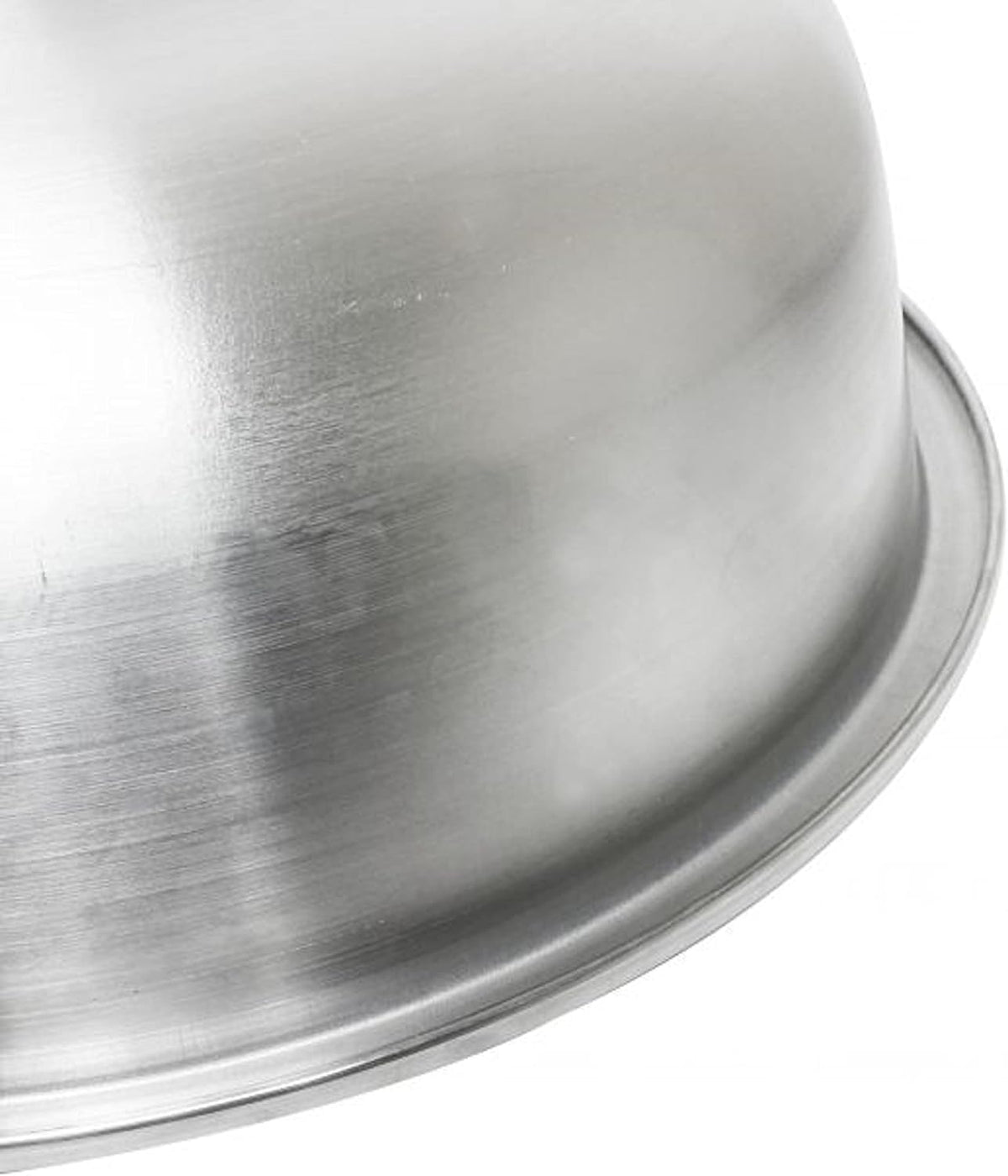 TrueCraftware– 60 qt. Heavy duty Aluminum Basin with tapered edges 27' x 7-1/2' Made in Taiwan- Mixing Bowl Washing Bowl Container Metal Bowls for Fruit Vegetables Serving Cooking Baking