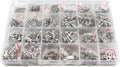 M1.6 M2 M3 M4 M5 304 Stainless Steel Allen Hexagon Hex Socket Cap Button Flat Head Screw Bolt Nut Set Assortment Kit for Road Bicycle, Mountain Bike, Auto Etc(M1.6-M3-2100pcs)