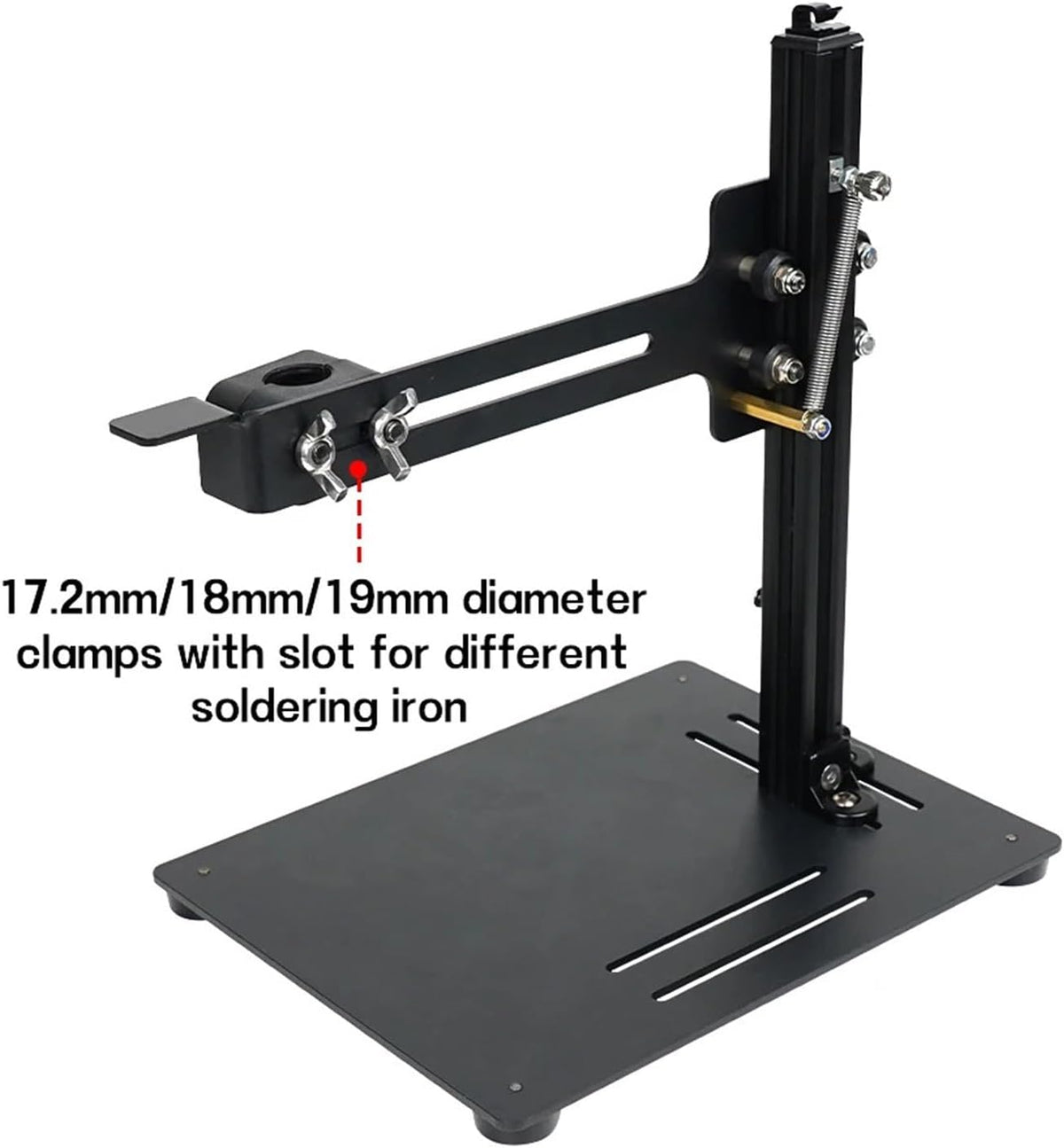 Vertical Heat Set Insert Tool Pressing Machine Hot Melt Brass Knurled Nut Embedded Insertion Soldering Iron for 3D Printed Parts