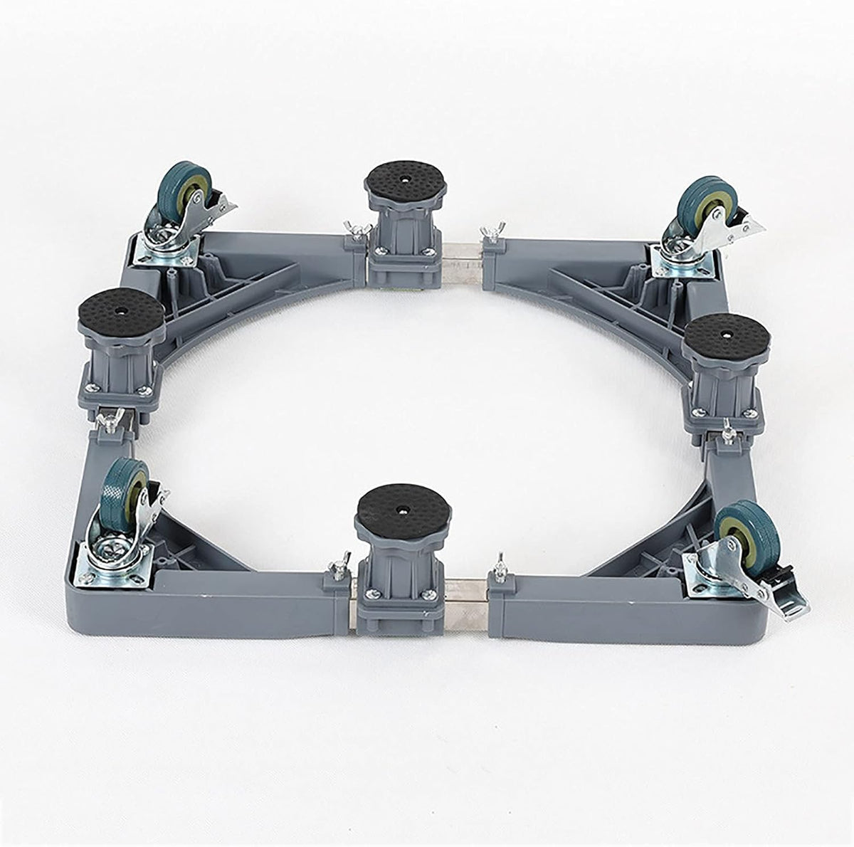 Universal Washing Machine Base Stand Multifunctional Mobile Pedestal Stainless Steel Retractable Universal Wheel Rack