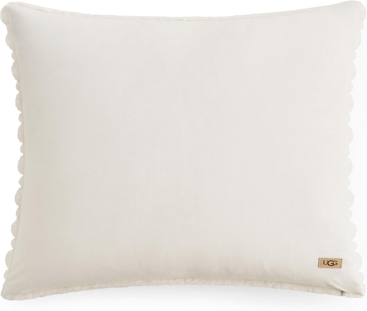 UGG Brinkley King Size Comforter Set – Plush Faux Fur Bedding for Cozy Farmhouse & Boho Chic Decor, Hotel-Style Comforter King Size with 2 Pillow Shams, Soft Bedding Set, Snow White (King) | Luxury