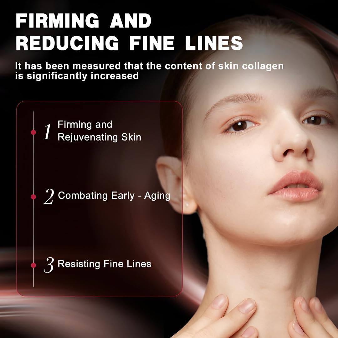 NEWA Wrinkle Reduction Device Skincare Tool for Facial Tightening. Boosts Collagen, Reduces Wrinkles. with 1 Gel Supply (Pink)
